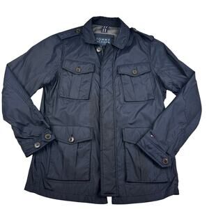Tommy Hilfiger Classic Timeless Navy Blue Lightweight Jacket Men's Size Large
